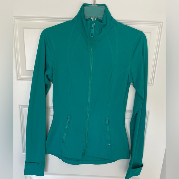 Two Scuba Style Jackets Pink & Green Size Small - Picture 5 of 7